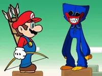 Mario vs Huggy Wuggy image