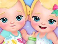 My New Baby Twins - Baby Care Game image