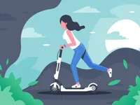 Electric Scooter Rides Jigsaw image